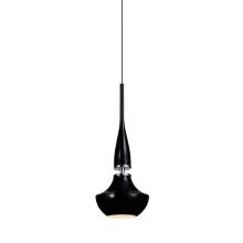 Tasos lampa wisząca 1x40W E14 230V czarna